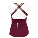 Blusa Naked Zebra Vinotinto- M