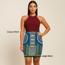 Falda Sharagano Multicolor- L