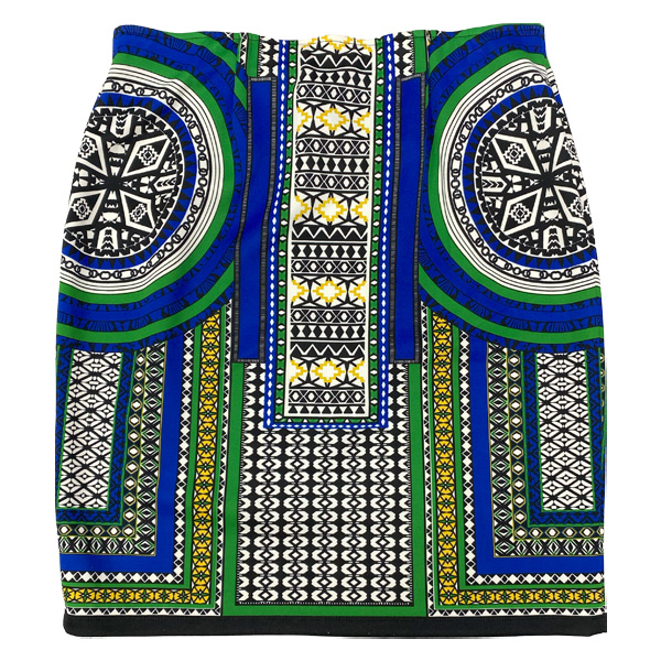 Falda Sharagano Multicolor- L