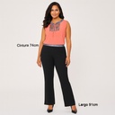 Pantalon Vertigo Negro Bordado- 25
