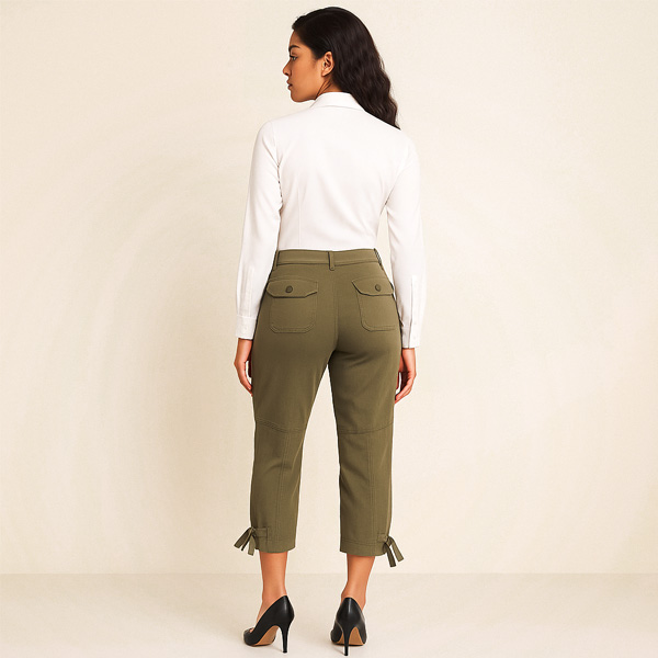 Pantalon Tipo Capri SL Verde Menta- 26