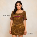 Vestido Animal Print- M