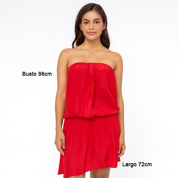 Vestido S. Line Rojo- L