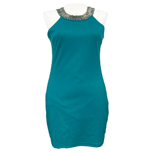 Vestido Love Posh Verde Oceano- L