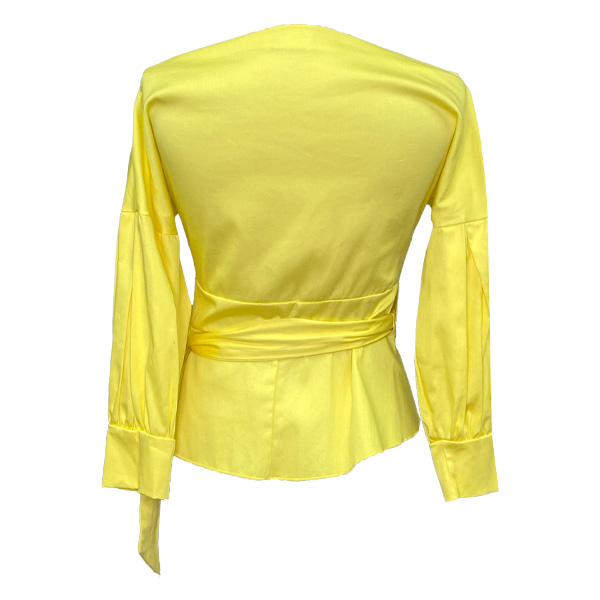 Blusa Olga Bolaños Amarillo- S