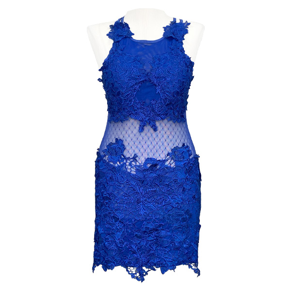Vestido CobyCo Azul Rey- M