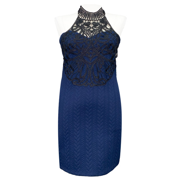 Vestido My Beloved Azul Oscuro- L