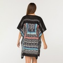 Vestido Sangria Estampado- L