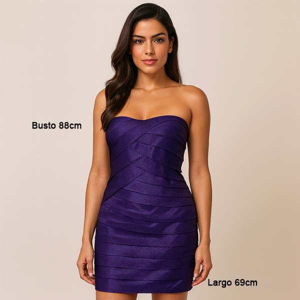 Vestido Cluce Morado- M