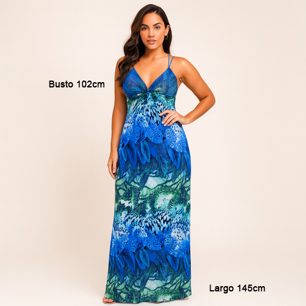 Vestido C. Luce Floral- L