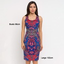 Vestido Sangria Multicolor- L