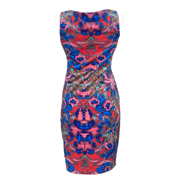 Vestido Sangria Multicolor- L