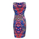 Vestido Sangria Multicolor- L