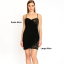 Vestido Dave & Jhonny Negro- S