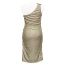 Vestido David Meister Dorado- S