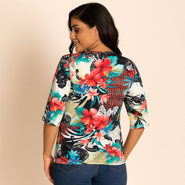 Blusa Jus D´ Orange Multicolor- L