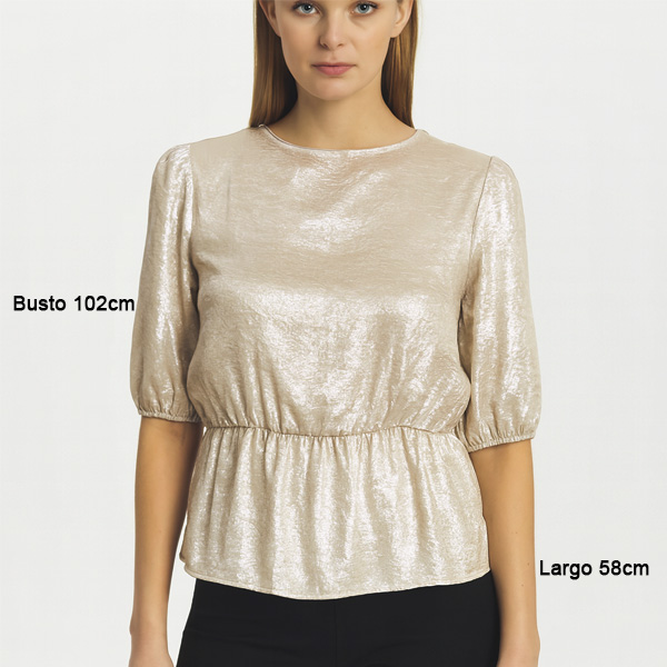Blusa Shein Perlada- M