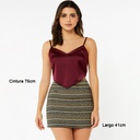 Falda Forever21 Multicolor- S