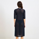 Sobretodo Malla Negro- Unica