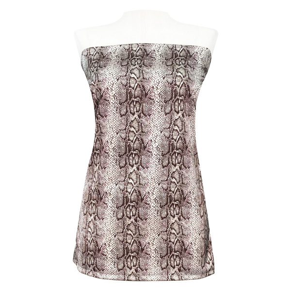 Vestido Salmon Animal Print- S