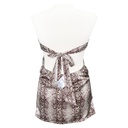 Vestido Salmon Animal Print- S