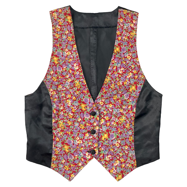 Chaleco Floral- S