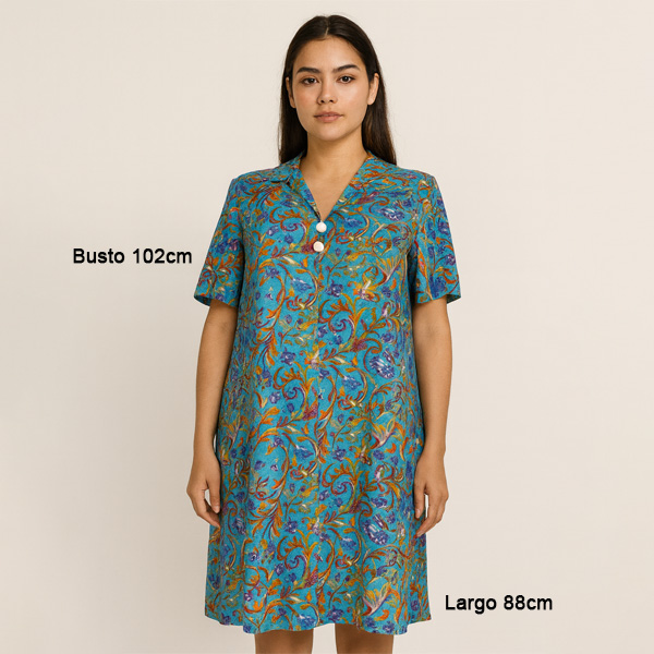 Vestido Estampado- M