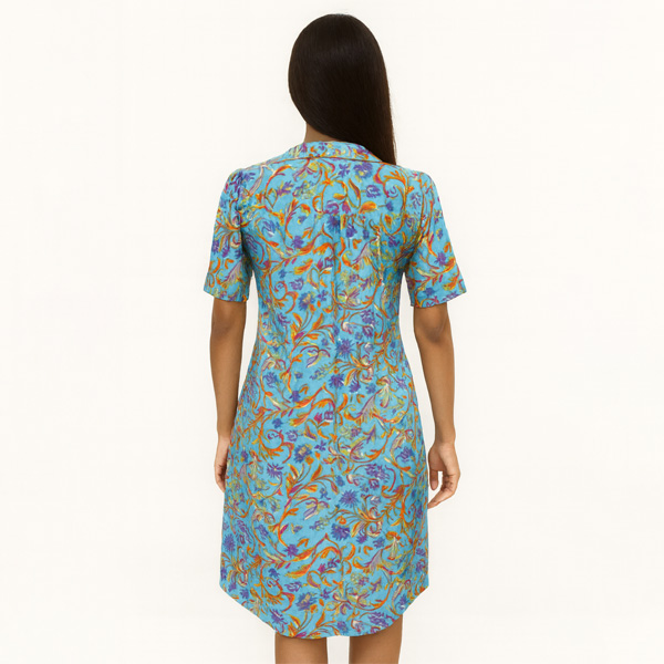 Vestido Estampado- M