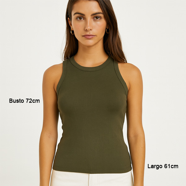 Camiseta A .New Day Verde Militar- XS