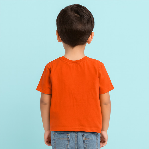 Franela Retro Republic Naranja- 4