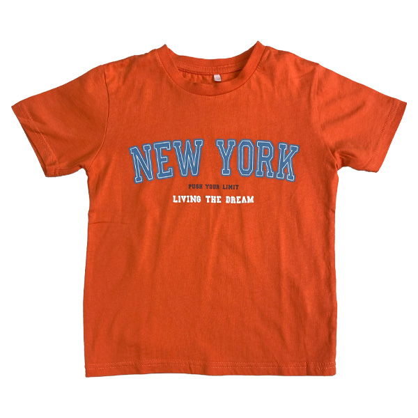 Franela Retro Republic Naranja- 4