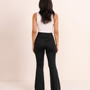 Pantalon La Sabbia Negro Satinado- S