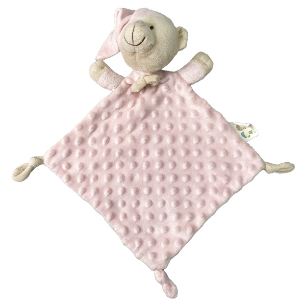 Peluche de Apego Gamberritos Rosa Bebe