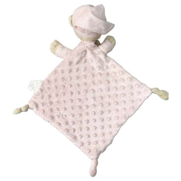 Peluche de Apego Gamberritos Rosa Bebe