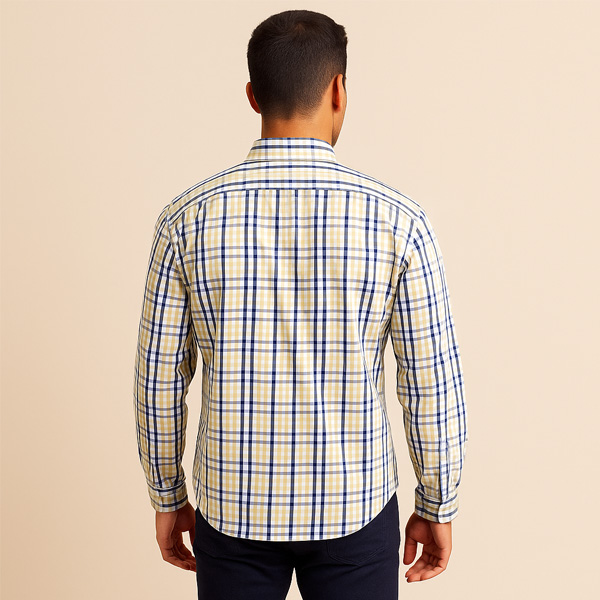Camisa Lacoste Cuadros- XL