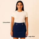 Falda Red Tag Azul Marino- M