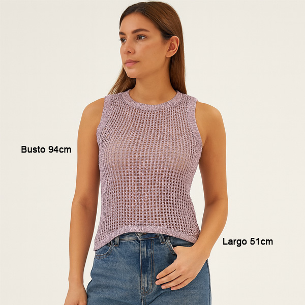 Blusa In Italy Lila- S