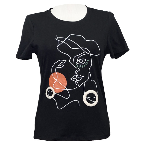 Blusa Over Apparel Negro- M
