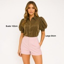 Camisa LoveSong Dorado- S