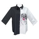 Camisa Pastel Bicolor- L