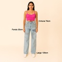 Cargo Jeans Kiwi Prelavado Claro- M