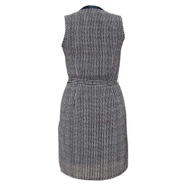 Vestido Banana Republic Gris y Negro- S