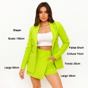 Conjunto Patystell Verde Manzana- S