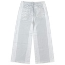 Jeans Itoo Blanco y Plateado- L 