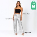 Pantalon Fancy Collection Plateado