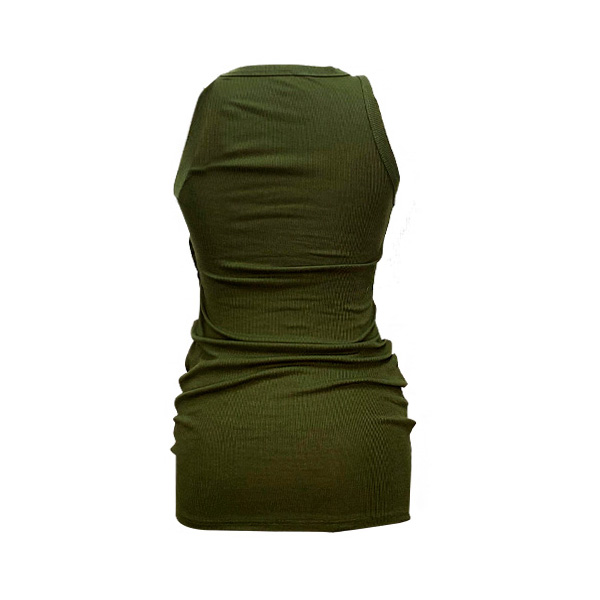 Vestido Shein Verde Oliva- S