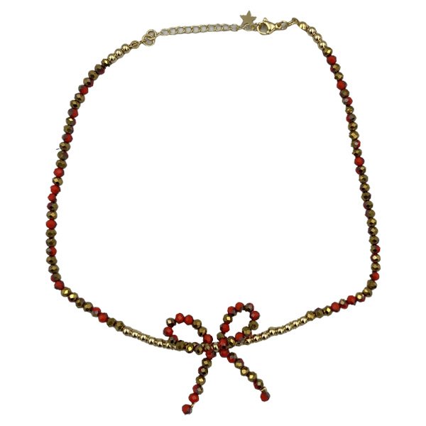 Collar de Pedreria y Balines Diseños Variados