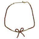 Collar de Pedreria y Balines Diseños Variados