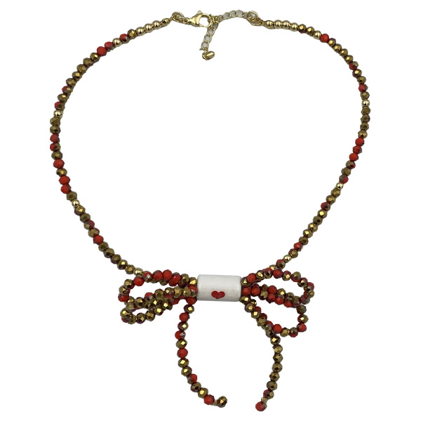 Collar de Pedreria y Balines Diseños Variados