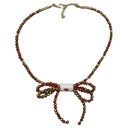 Collar de Pedreria y Balines Diseños Variados